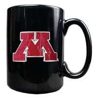 Minnesota Golden Gophers 15oz Black Ceramic Mug