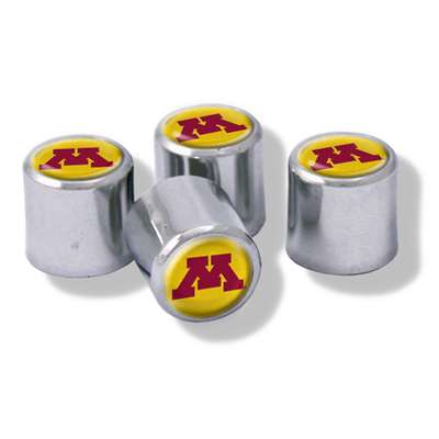 Minnesota Golden Gophers Domed Valve Stem Caps