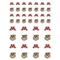 Minnesota Golden Gophers Small Sticker Sheet - 2 Sheets