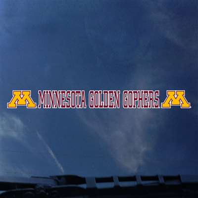 Minnesota Golden Gophers Automotive Transfer Decal Strip