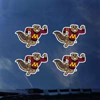 Minnesota Golden Gophers Transfer Decals - Set of 4