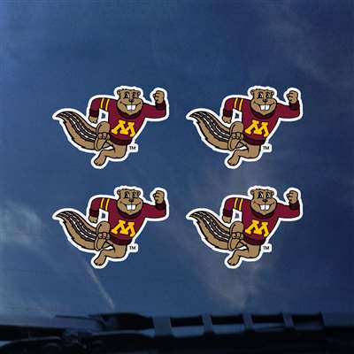 Minnesota Golden Gophers Transfer Decals - Set of 4