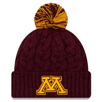 Minnesota Golden Gophers New Era Women's Cozy Cable Knit Beanie