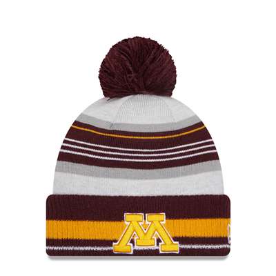 Minnesota Golden Gophers New Era Grayed Knit Beanie