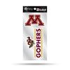 Minnesota Golden Gophers Double Up Die Cut Decal Set