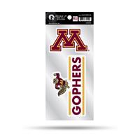 Minnesota Golden Gophers Double Up Die Cut Decal Set