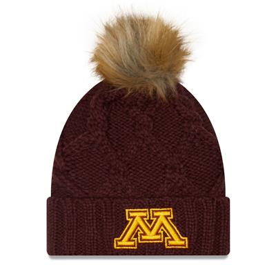 Minnesota Golden Gophers New Era Women's Luxe Knit Beanie