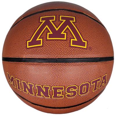 Minnesota Golden Gophers Mens Composite Leather Indoor/Outdoor Basketball