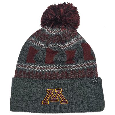 Minnesota Golden Gophers Zephyr Carousel Pom Knit