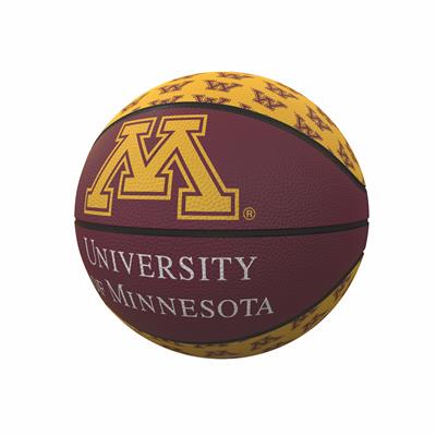 Minnesota Golden Gophers Mini Rubber Repeating Bas