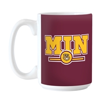 Minnesota Golden Gophers 15oz Letterman Ceramic Mu