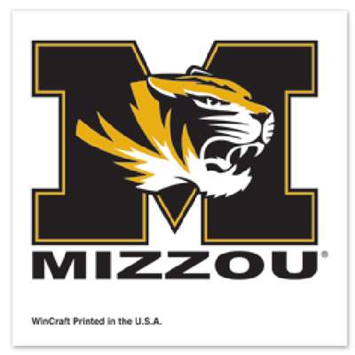 Missouri Tigers Temporary Tattoo - 4 Pack