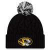 Missouri Tigers New Era Women's Cozy Cable Knit Beanie