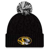 Missouri Tigers New Era Women's Cozy Cable Knit Beanie