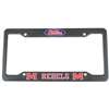 Mississippi Ole Miss Rebels Plastic License Plate Frame