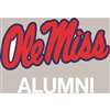 Mississippi Ole Miss Rebels Transfer Decal - Alumni