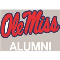 Mississippi Ole Miss Rebels Transfer Decal - Alumni