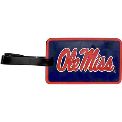 Mississippi Ole Miss Rebels Soft Luggage/Bag Tag