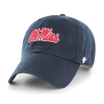 Mississippi Ole Miss Rebels '47 Brand Clean Up Adjustable Hat - Navy