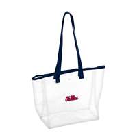 Mississippi Ole Miss Rebels Clear Stadium Tote Bag