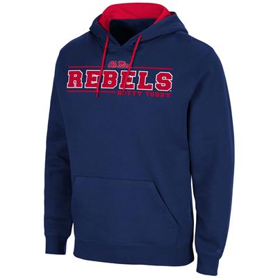 Mississippi Ole Miss Rebels Colosseum Brennan Hoodie - Blue