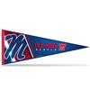 Mississippi Ole Miss Rebels 12" x 30" Soft Felt Pennant