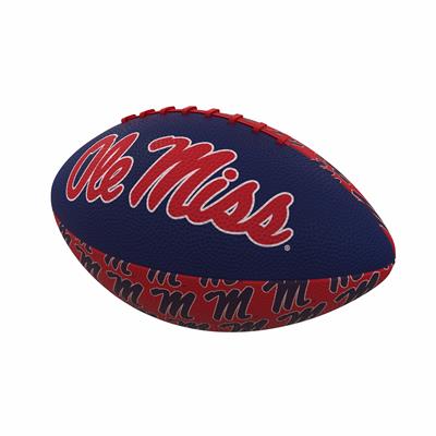 Mississippi Ole Miss Rebels Rubber Repeating Football