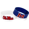 Mississippi Ole Miss Rebels Wide Rubber Wristband