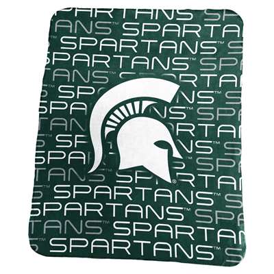 Michigan State Spartans Classic Fleece Blanket