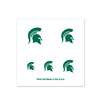 Michigan State Spartans Fingernail Tattoos - 4 Pack