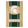 Michigan State Spartans Burlap Flag - 28" x 44"