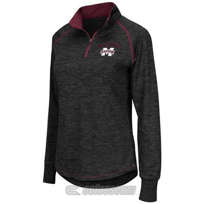 Mississippi State Bulldogs Women's Colosseum Bikram 1/4 Zip Jacket