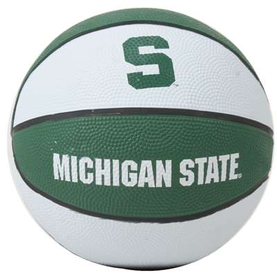 Michigan State Spartans Mini Rubber Basketball