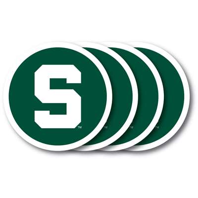 Michigan State Spartans Coaster Set - 4 Pack