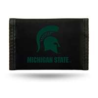 Michigan State Spartans Nylon Tri-Fold Wallet