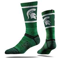 Michigan State Spartans Strideline Premium Crew Sock - Green