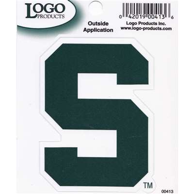 Michigan State Spartans Logo Decal - 9" x 6.75"