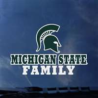 Michigan State Spartans Transfer Decal - Family