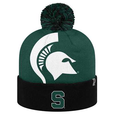 Michigan State Spartans Top of the World Blaster Knit Beanie