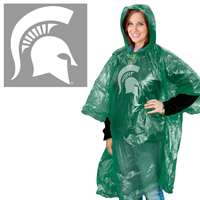 Michigan State Spartans Rain Poncho