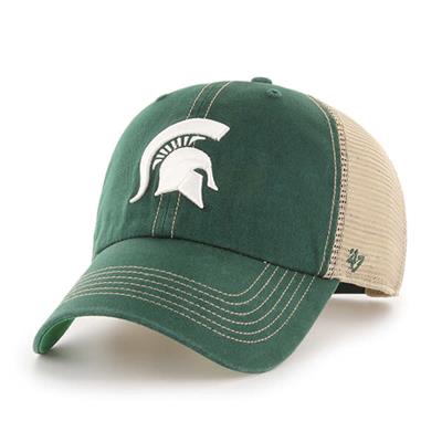 Michigan State Spartans 47 Brand Trawler Clean Up Adjustable Hat