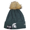 Michigan State Spartans New Era Womens Snowy Knit