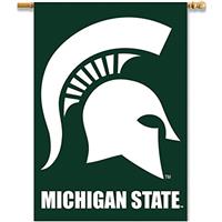 Michigan State Spartans 2-sided Premium 28" X 40" 