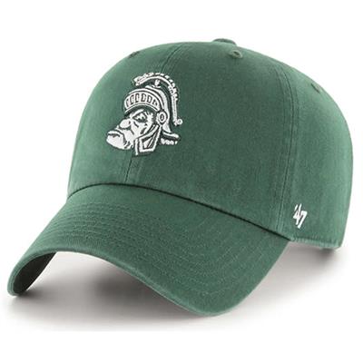 Michigan State Spartans 47 Brand Clean Up Adjustab