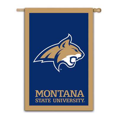 Montana State Bobcats Applique Garden Flag - 12.5