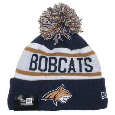 Montana State Bobcats New Era Biggest Fan Knit Beanie