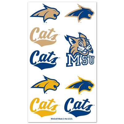 Montana State Bobcats Temporary Tattoos