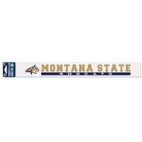 Montana State Bobcats Perfect Cut Decal Strip - 2" x 17"