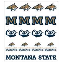 Montana State Bobcats Multi-Purpose Vinyl Sticker Sheet