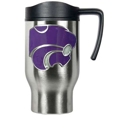 Kansas State 16oz Ss Travel Mug